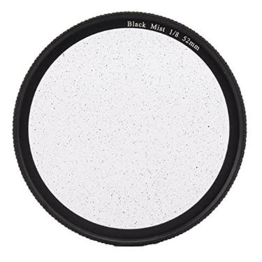 Imagem de Fydun  Filtro de difusão de 18  Filtro de névoa preta da câmera Lightdow  Vidro óptico macio  Lente do filtro da câmera  para gravação de vídeo (52 mm)
