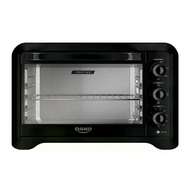 Imagem de Forno Elétrico de Bancada Dako Pratiko 50L com Grill Timer e Controle de Temperatura Preto 220V
