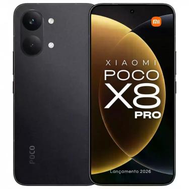 Imagem de Smartphone POCO X8 Pro 256GB 50MP OIS Dimensity 8500-Ultra Tela AMOLED