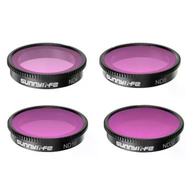 Imagem de Kit 4 Filtros - ND4+ND8+ND16+ND32 Para Insta360 GO 2