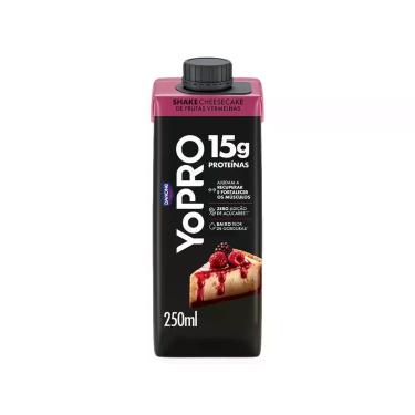 Imagem de Bebida Láctea UHT com 15g de Proteínas Danone YoPRO Chessecake de Frut