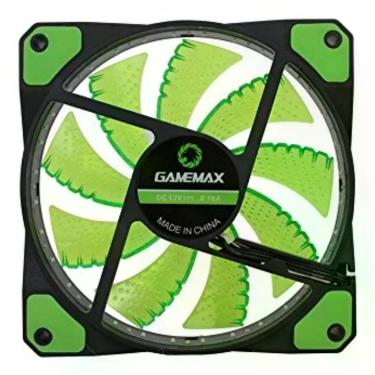 Imagem de Fan Gamemax Para Pc Gamer Gf12g 12cm Verde 32 Led