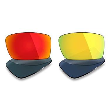Imagem de 2 pares de lentes polarizadas de substituição da Mryok para óculos de sol Oakley X Squared – Opções
