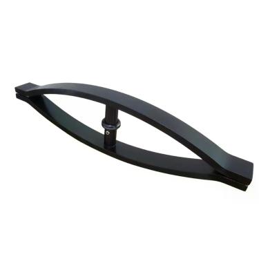 Imagem de Puxador Space Barra chata 1 Ponto 40cm Para Porta De Vidro - Genérica,