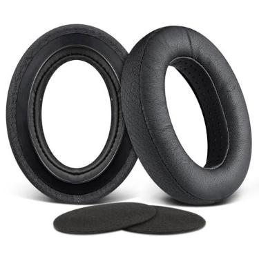 Imagem de SOULWIT Almofadas De Substituição Para Fones Ouvido Sennheiser Hd650, Hd660 S, Hd660S2, Hd600, Hd6Xx, Hd58X, Hd580, Hd565, Hd545, Hd535, Auriculares Com Espuma Isolamento Ruído - Pretas