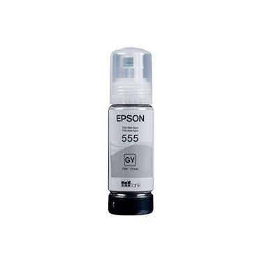 Imagem de Garrafa De Tinta Original Epson Ecotank T555 Cinza Fotográfica - T555220