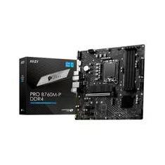 Placa-Mãe MSI PRO B760M-P, Intel B760, DDR4, Preto - PRO B760M-P DDR4 Placa-Mãe MSI PRO B760M-P, Intel B760, DDR4, Preto - PRO B760M-P DDR4