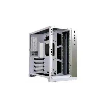 Imagem de Gabinete Gamer Lian Li PC-011 Dynamic, Mid Tower, ATX, Lateral e Frontal em Vidro Temperado, Sem FANs, Branco - PC-O11 DYNAMIC WHITE