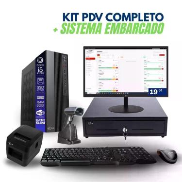 Imagem de Computador PDV Core I5 4aG com Sistema TOB Food Embarcado e Rede sem Fio Tob Computers