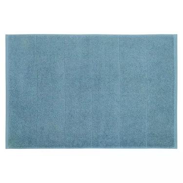 Imagem de Toalha de Piso Flat Azul Citadel Felpa 100% Algodão 50cm X 70cm 1 Peça Azul Altenburg