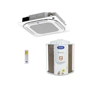 Imagem de Ar Condicionado Cassete Carrier 4 Via Inverter Connect 48.000 BTU Frio 220v R-32 40KVQE48C5