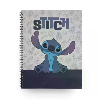 Imagem de Caderno Universitário 10 Matérias Stitch Faixa 160 Folhas - Culturama