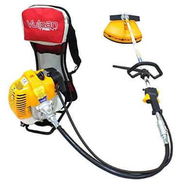Imagem de Roçadeira Costal Multifuncional a Gasolina 2T Vulcan Trent 43cc 1.7HP com Enxadas, Capinadeira e Cultivadora VRC430