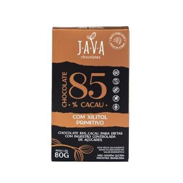 Imagem de CHOCOLATE 65 G - 85% CACAU XILITOL PRIMITIVO - ZERO açúcar, glúten, leite e soja. Vegano