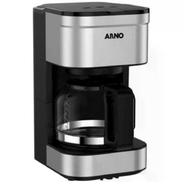 Imagem de Cafeteira Elétrica Arno Preferita Inox Aço Inox 0,75L Jarra Vidro Inox 220V