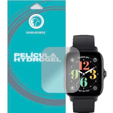 Imagem de Película Para Amazfit GTS 4 Mini New Shieldforce Hydrogel Cobertura Total (3x tela)