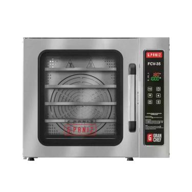 Imagem de Forno Turbo Elétrico G.Paniz Elétrica FCV-35 Aço Inox 75L com Vapor Inox 220V