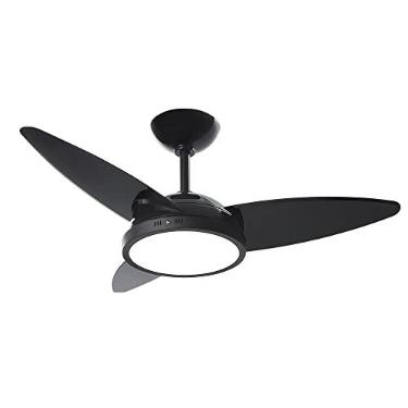 Imagem de VENT LYKAN LED 110/127V 3P CLM AT PRETO 130W