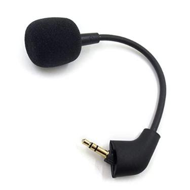 Imagem de Microfone de jogo de 3,5 mm para II fones de ouvido para jogos, computador, PC, microfones, dobráveis, microfone de jogo de aplicação ampla