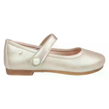 Imagem de Sapato Pampili Angel 10 Charme e Conforto, Dourado, 29