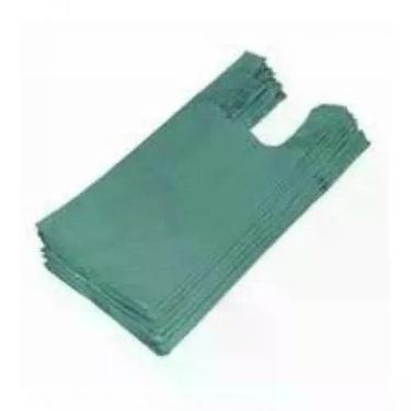 Imagem de Sacola Plástica Reciclada Sacola Plastica Reciclada Reforçada Kit 10 kg 50x70 para Uso Comercial Azul, Verde Higipack