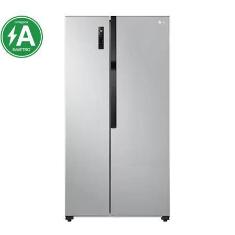 Imagem de Geladeira LG Frost Free Side by Side 519 Litros cor Inox GC-B187PQAL