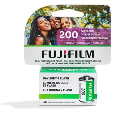 Imagem de Fujifilm Fujicolor Filme negativo de 200 cores (rolo de 35 mm, 36 exposições) (pacote com 1)