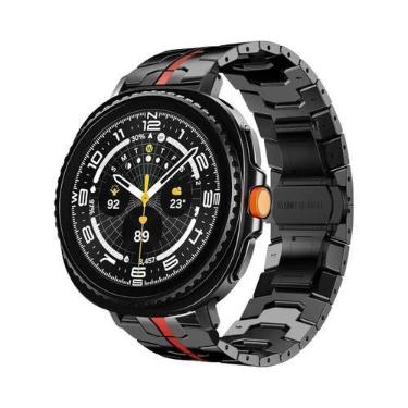 Imagem de Pulseira De Aço Inoxidável Para Samsung Galaxy Watch 40mm 44mm 47mm Cl