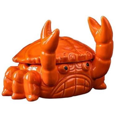 Imagem de Neletao Cinzeiro à prova de vento com tampas - Cinzeiros legais para decoração de pátio ao ar livre - decoração de mesa de escritório em casa e pátio ofertas de presente