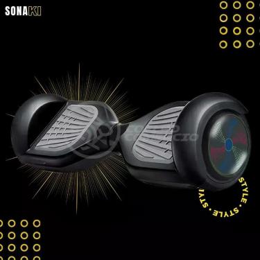 Imagem de Hoverboard Infantil Skate Elétrico Bluetooth - Preto Nº70