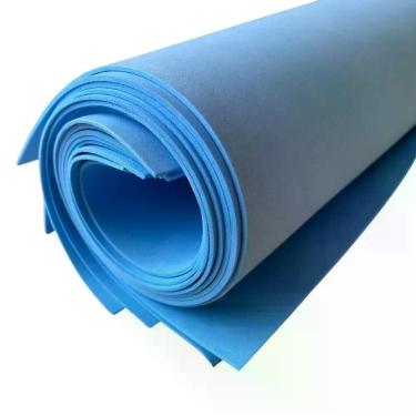 Imagem de Placa de EVA OEM Dubflex Placas 40x60 Atóxica 40cm X 60cm X 1 e 5mm Kit com 10 Folhas Azul Bb