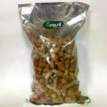 Imagem de Castanha de caju com gergelim caramelizada - pacote 1kg - BRASIL NATUR