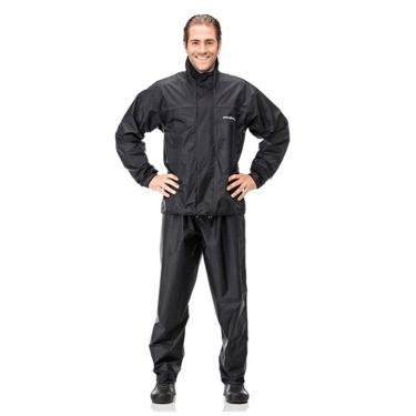 Imagem de Capa De Chuva Motoqueiro Motoboy Nylon Pantaneiro Com Gola , P