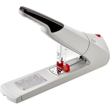 Imagem de Novus B 56/3 grampeador resistente com capacidade de 210 folhas, profundidade máxima de inserção de papel de 65 mm - cinza/preto