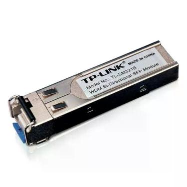 Imagem de Módulo SFP WDM Bi-Direcional TL-SM321B 1000Base-BX Alcance Até 20 Km com Tecnologia WDM e Fibra Óptica LC Simplex