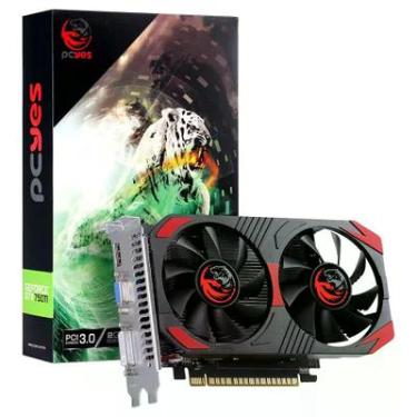 Imagem de Placa De Vídeo Pcyes GTX 750 Ti NVIDIA GeForce, GDDR5 2GB, 128bits, Dual Fan - Pj750tir5df 3568