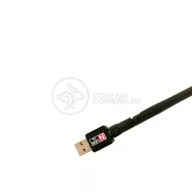 Imagem de Antena Usb 2.0 Receptor De Wifi Wireless Internet Sem Fio 1200Mbps 802.Inn Pc Notebook 57