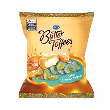 Imagem de Bala Butter Toffees Caramelo Salgado - Arcor 400g