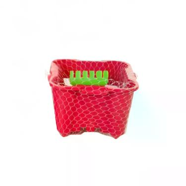 Imagem de BALDINHO DE PRAIA CASTELO 10x13x13cm - Matrix, Vermelho