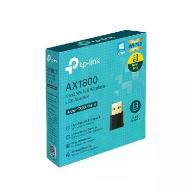 Imagem de Adapt. De Rede Tp-Link Wireless Usb Ax1800 Tx20U Nano