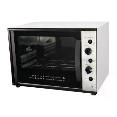 Imagem de Forno Elétrico Bancada Smart 60s Com Espeto Giratório Fogatti Preto 110v