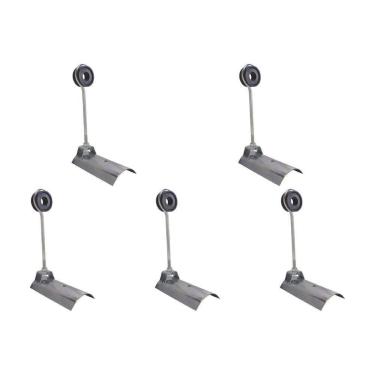 Imagem de Kit C/5 - Para-Raio Isolador Simples Com Calha Para Telha - RAYCON