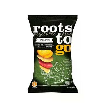 Imagem de Chips De Mandioca e Batata Doce Original Roots To Go 45g