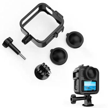 Imagem de Frame/Moldura com Suporte pra Flash e Mic para GoPro MAX 2 - Shoot