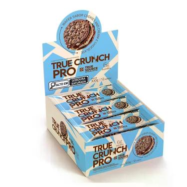 Imagem de Wafer True Crunch Pro - 12 Unidades de 25g Cookies And Cream E Chocola