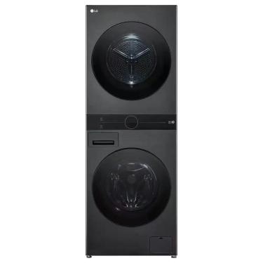 Imagem de Lava e Seca Elétrica LG Smart WashTower 14kg Aço Escovado Preto WK14BS