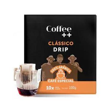 Imagem de Kit 10 Sachês Café Especial Clássico Coffee Mais - Drip Coffee