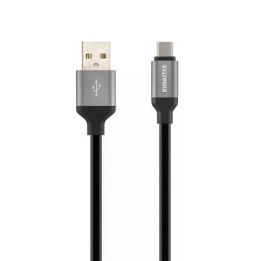 Imagem de Cabo Usb Tipo C Turbo Fast Charge Reforçado Type C - Prata