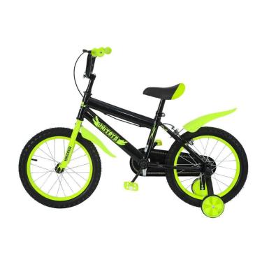 Imagem de Bicicleta Infantil Aro 16 Grafitti Verde para Crianças - UNITOYS, Verd