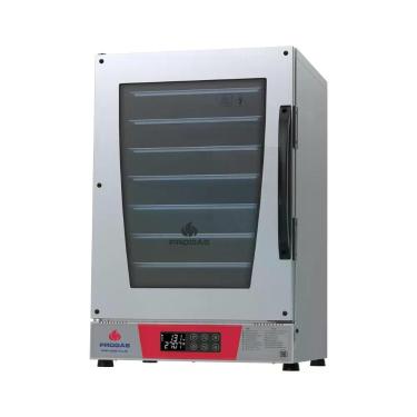 Imagem de Forno Turbo Elétrico Convecção 8 Assadeiras Digital Padarias Prp-008 Plus Vermelho Progás 220v